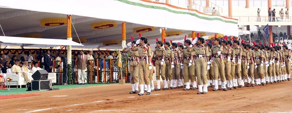 Republic day Celebrations in vijayawada
