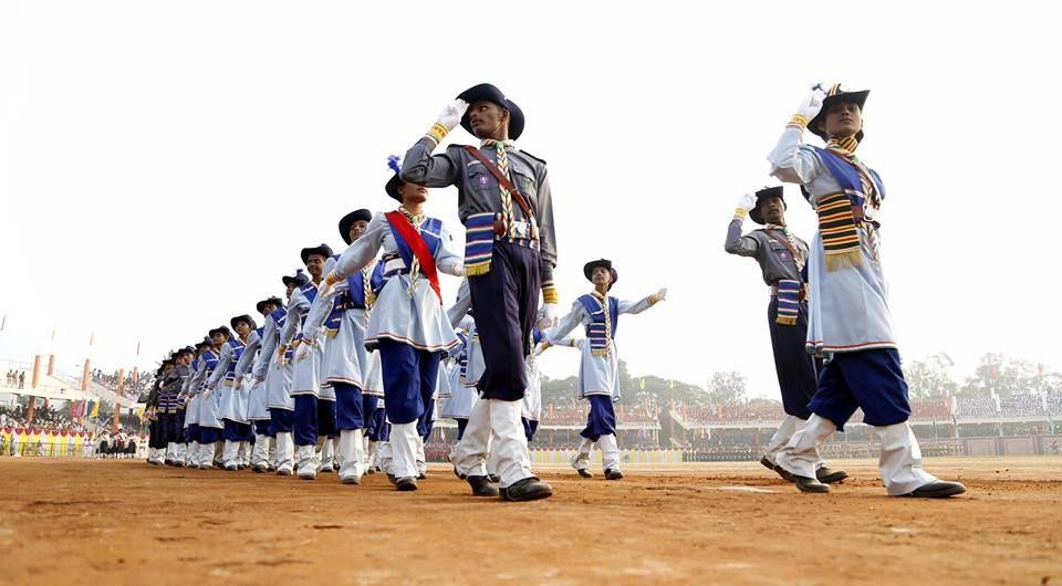 Republic day Celebrations in vijayawada