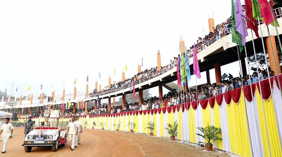 Republic day Celebrations in vijayawada