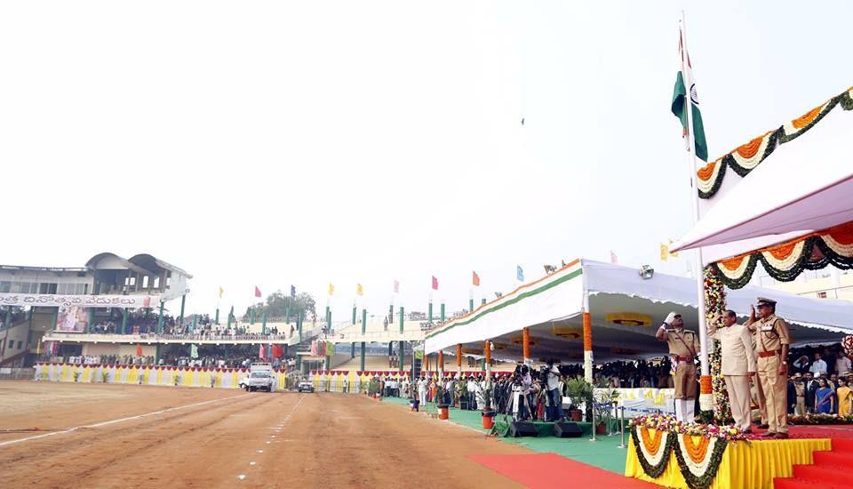 Republic day Celebrations in vijayawada