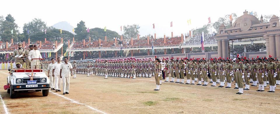 Republic day Celebrations in vijayawada