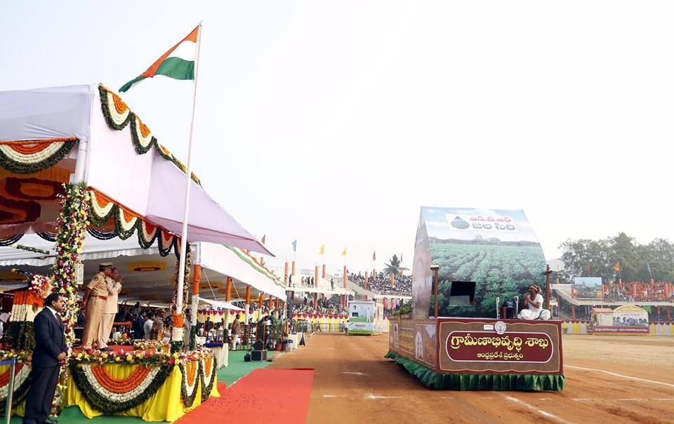 Republic day Celebrations in vijayawada