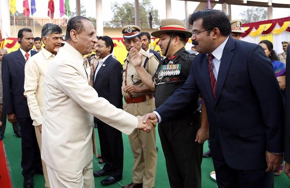 Republic day Celebrations in vijayawada
