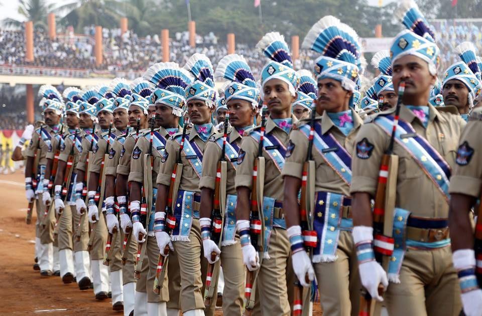 Republic day Celebrations in vijayawada