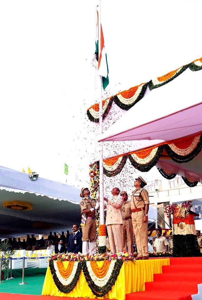 Republic day Celebrations in vijayawada