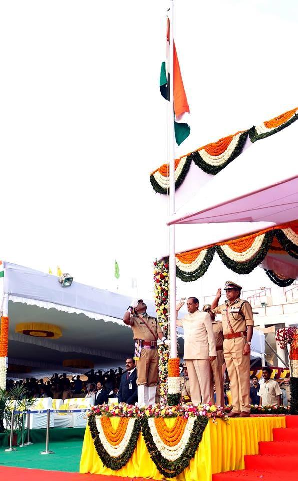 Republic day Celebrations in vijayawada