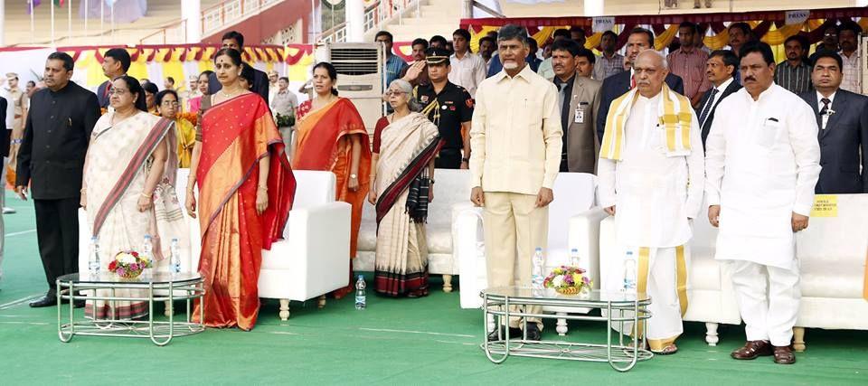 Republic day Celebrations in vijayawada