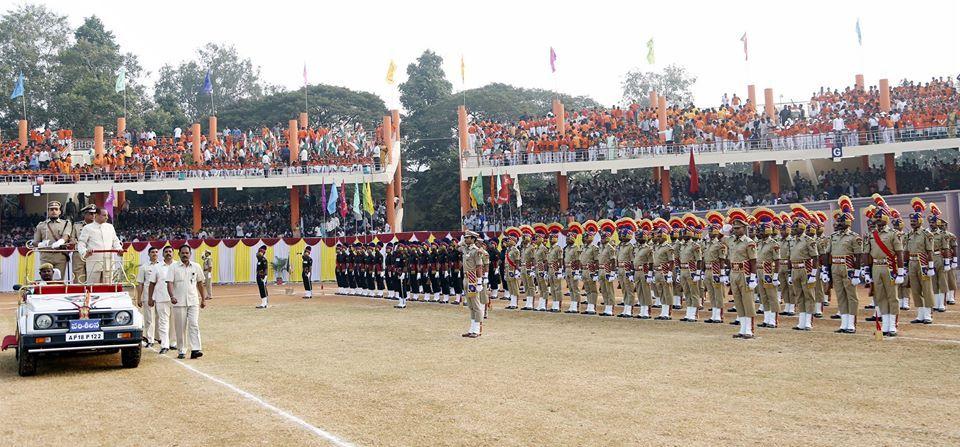 Republic day Celebrations in vijayawada