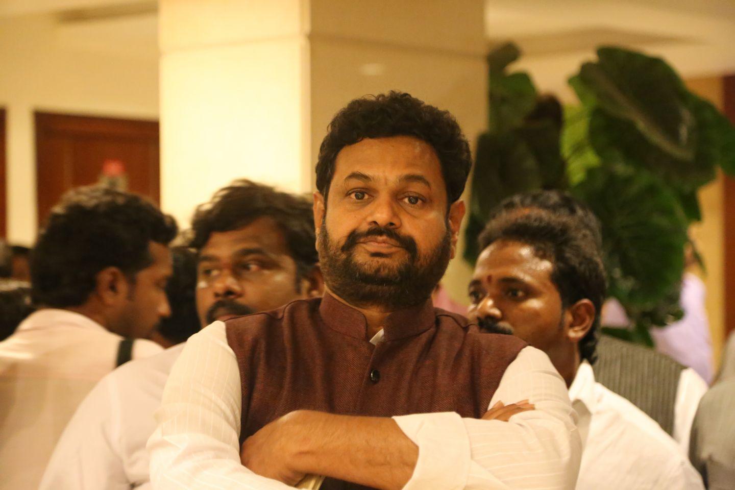 RGV in Vijayawada for Vangaveeti Photos