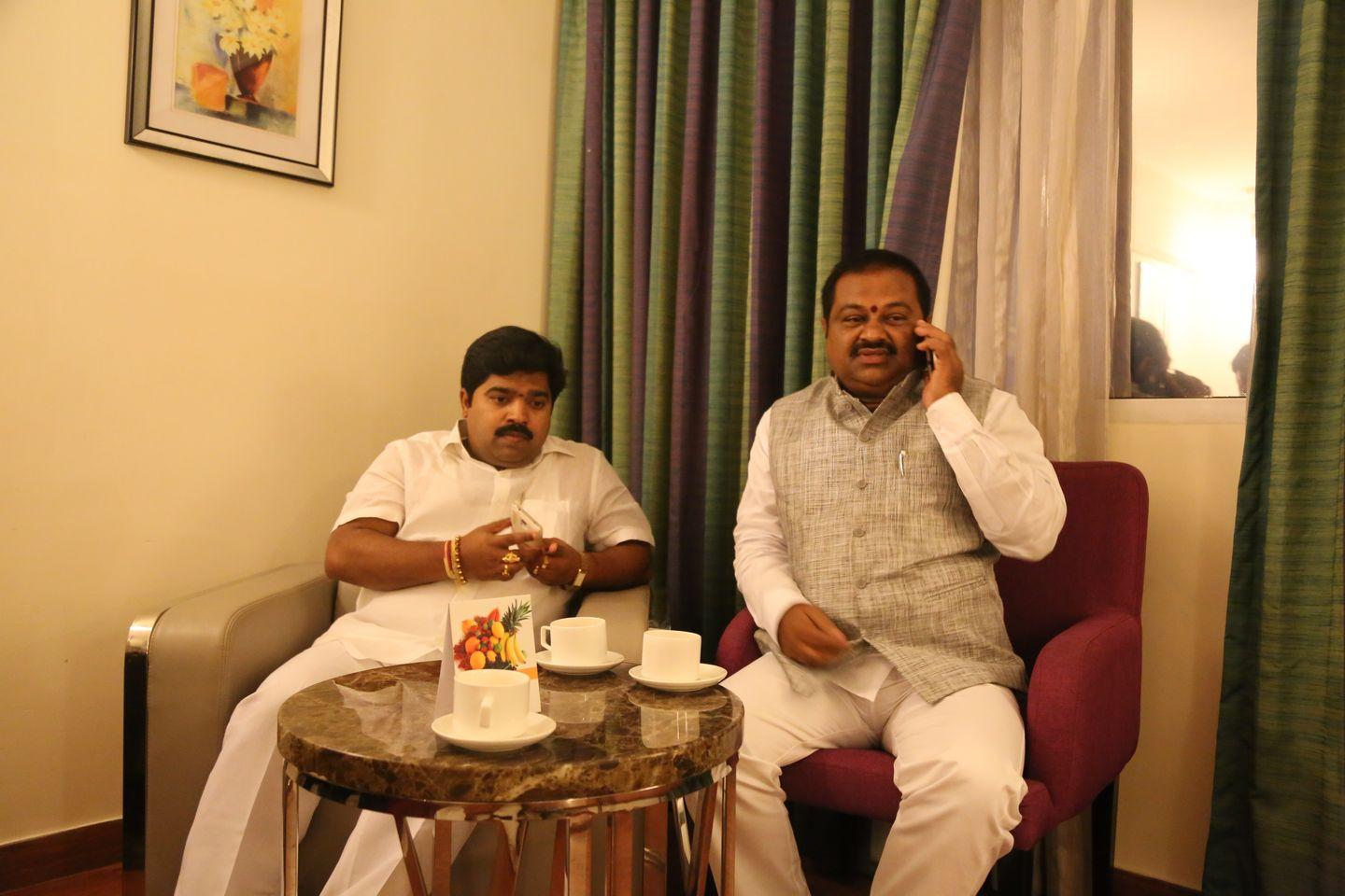 RGV in Vijayawada for Vangaveeti Photos