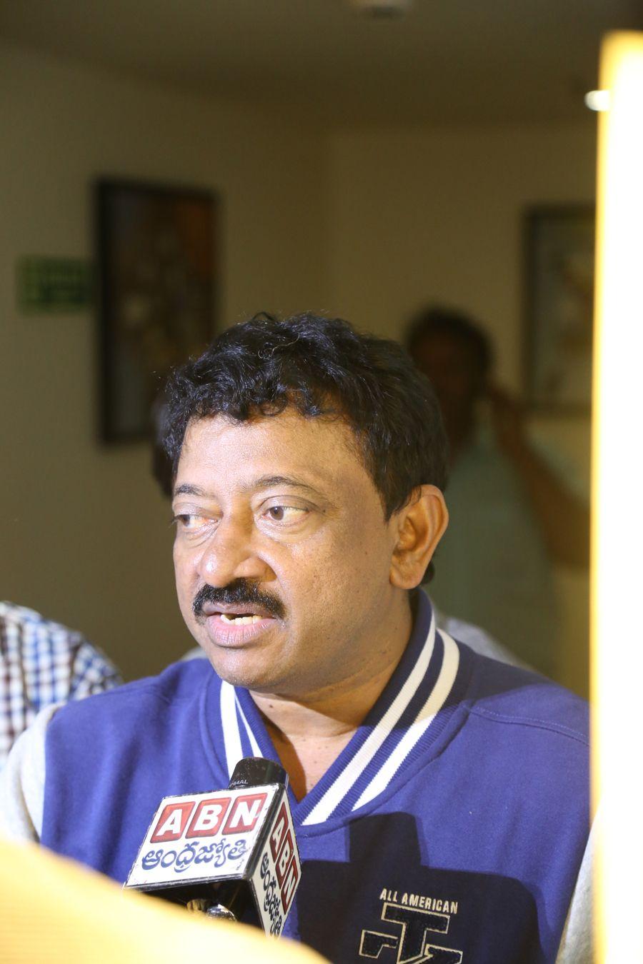 RGV in Vijayawada for Vangaveeti Photos