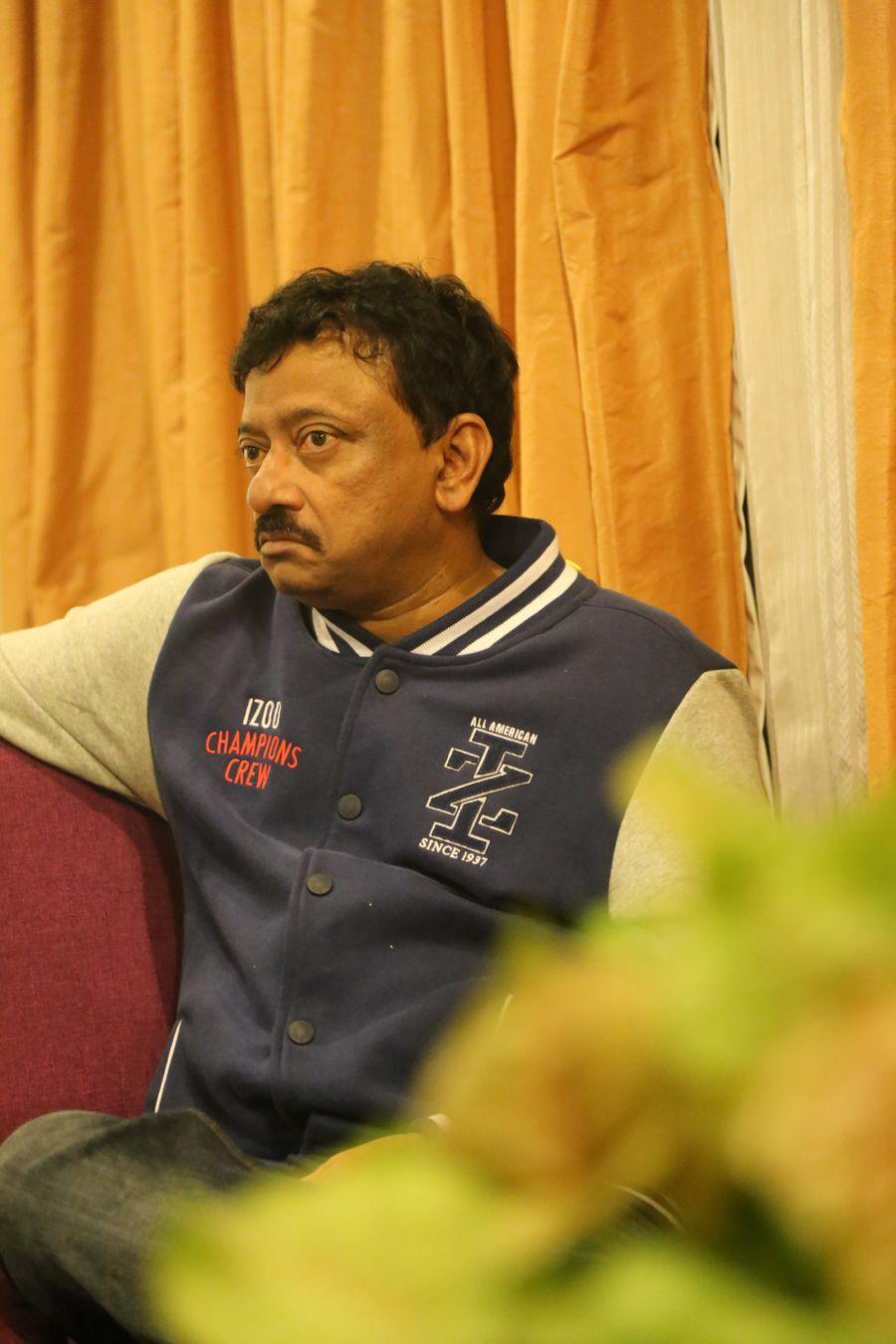 RGV in Vijayawada for Vangaveeti Photos