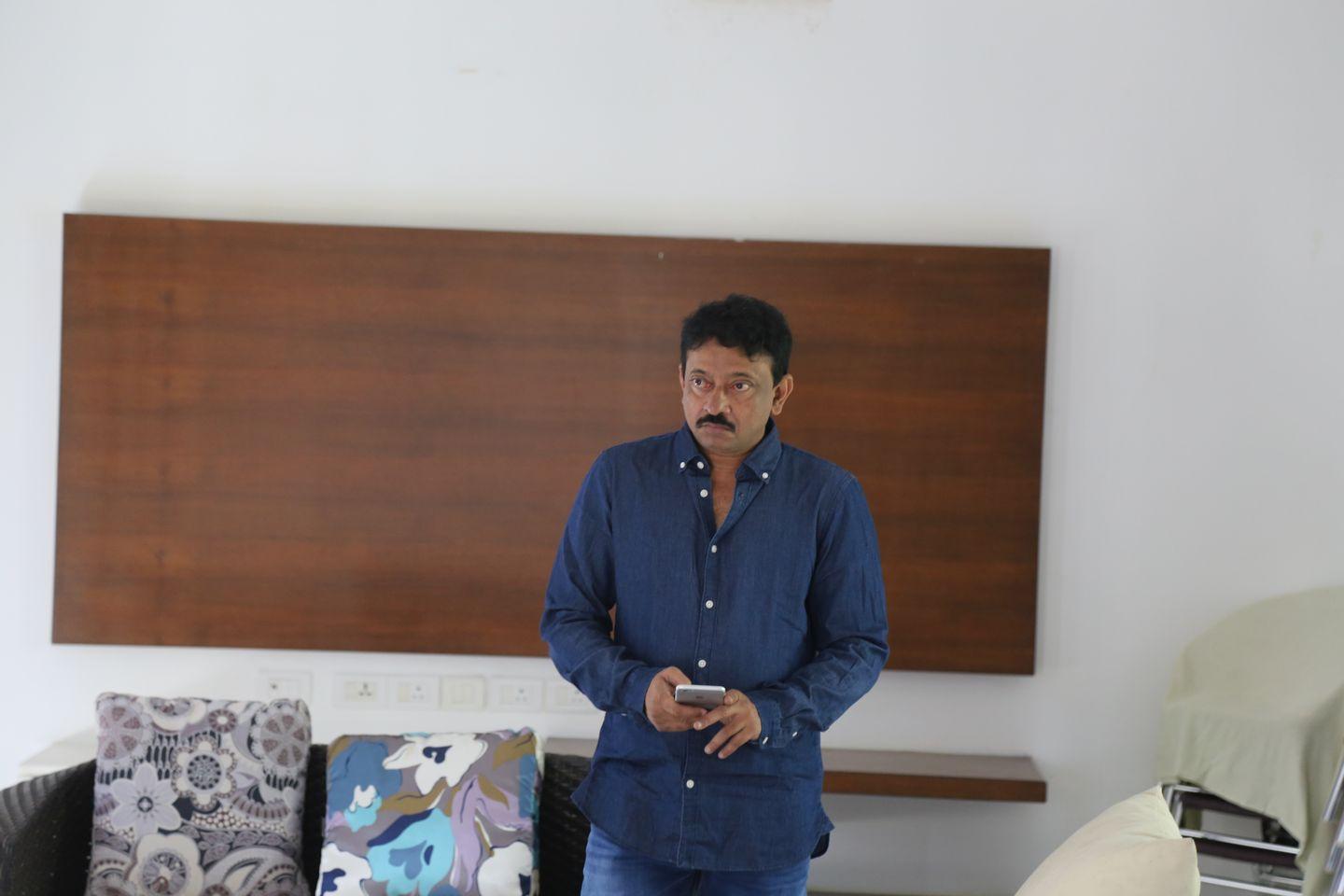 RGV Meets Devineni Nehru Photos