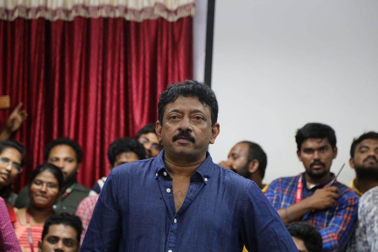 RGV Meets Devineni Nehru Photos