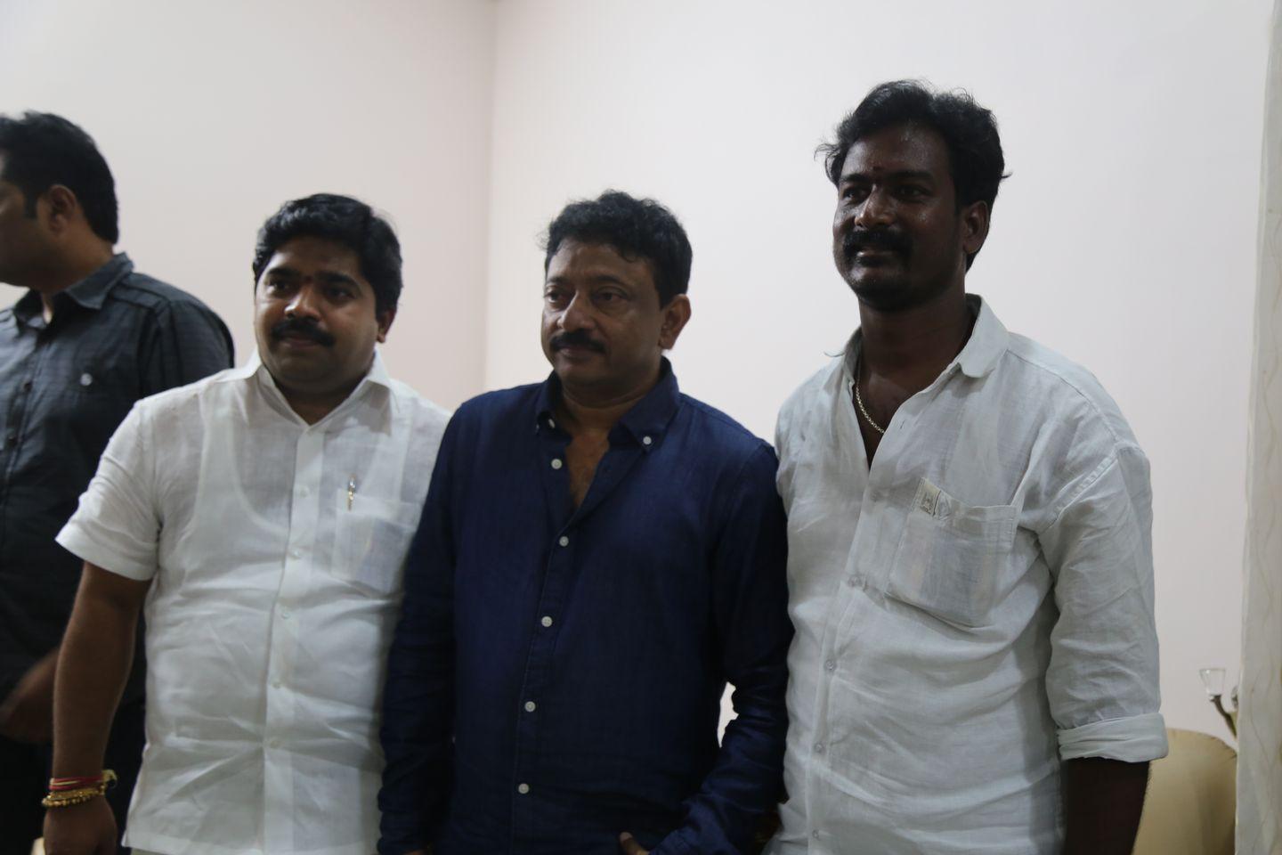 RGV Meets Devineni Nehru Photos