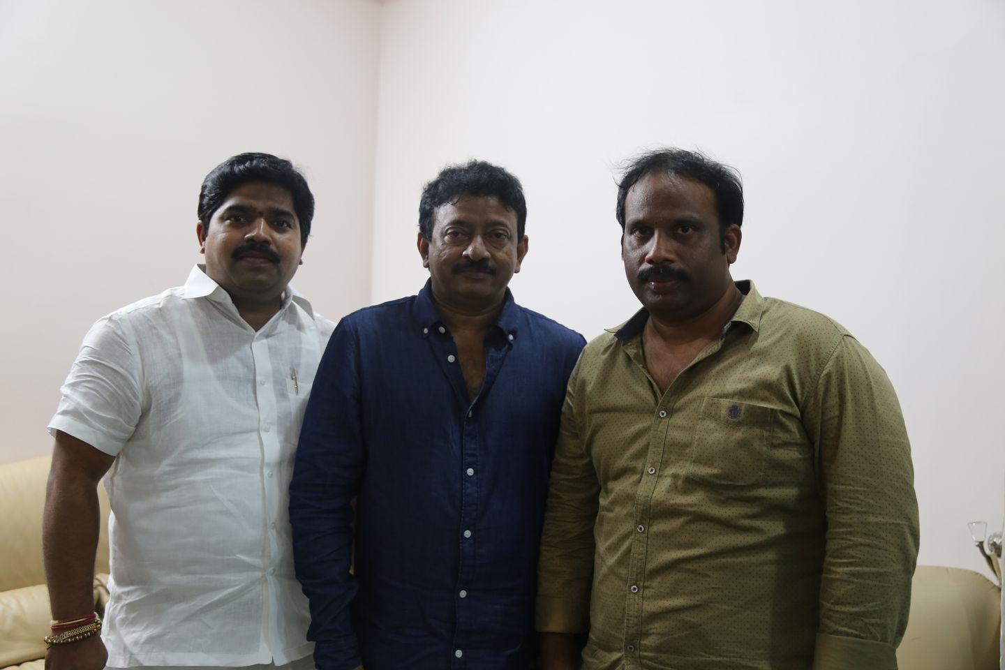 RGV Meets Devineni Nehru Photos