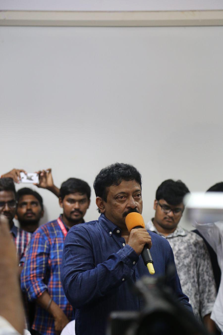 RGV Meets Devineni Nehru Photos