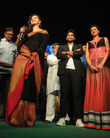 Rudhramadevi Audio Launch At Warangal Photos