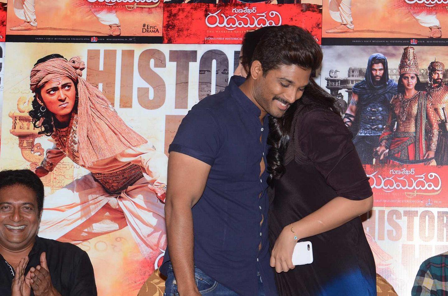 Rudhramadevi Success Meet Pics