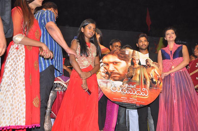 Rudramadevi Audio Launch At Warangal