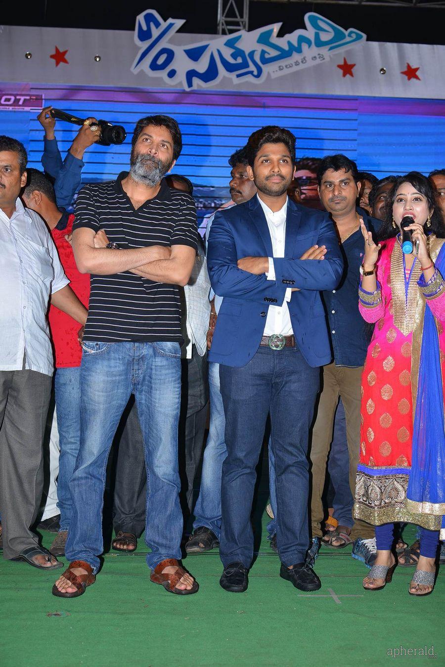 S/o Satyamurthy Success Meet At Viazg
