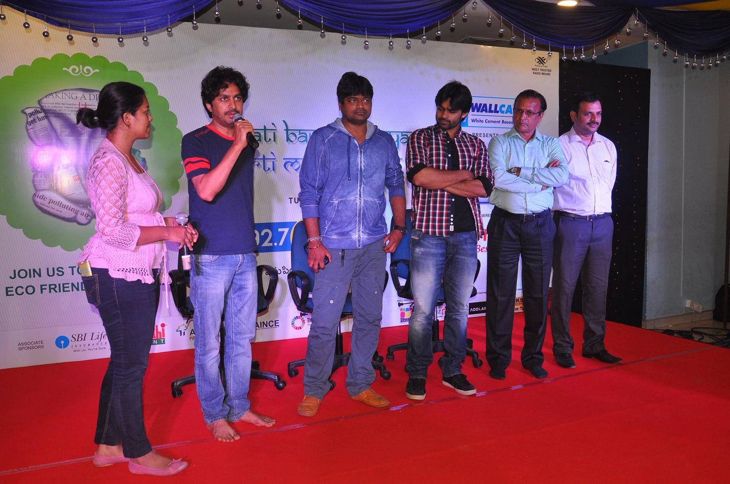 Sai Dharam Tej Performs Aarthi to 92.7 BIG FM Photos