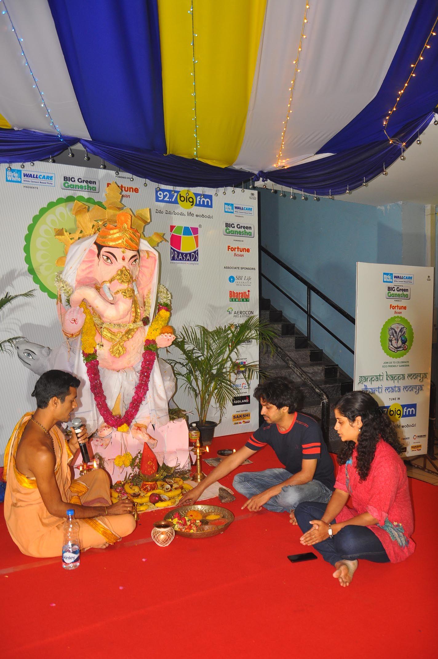 Sai Dharam Tej Performs Aarthi to 92.7 BIG FM Photos