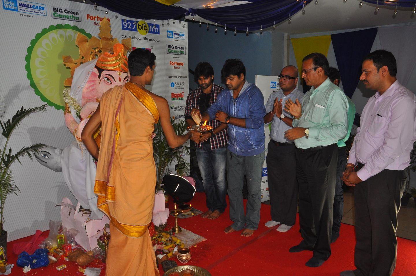 Sai Dharam Tej Performs Aarthi to 92.7 BIG FM Photos