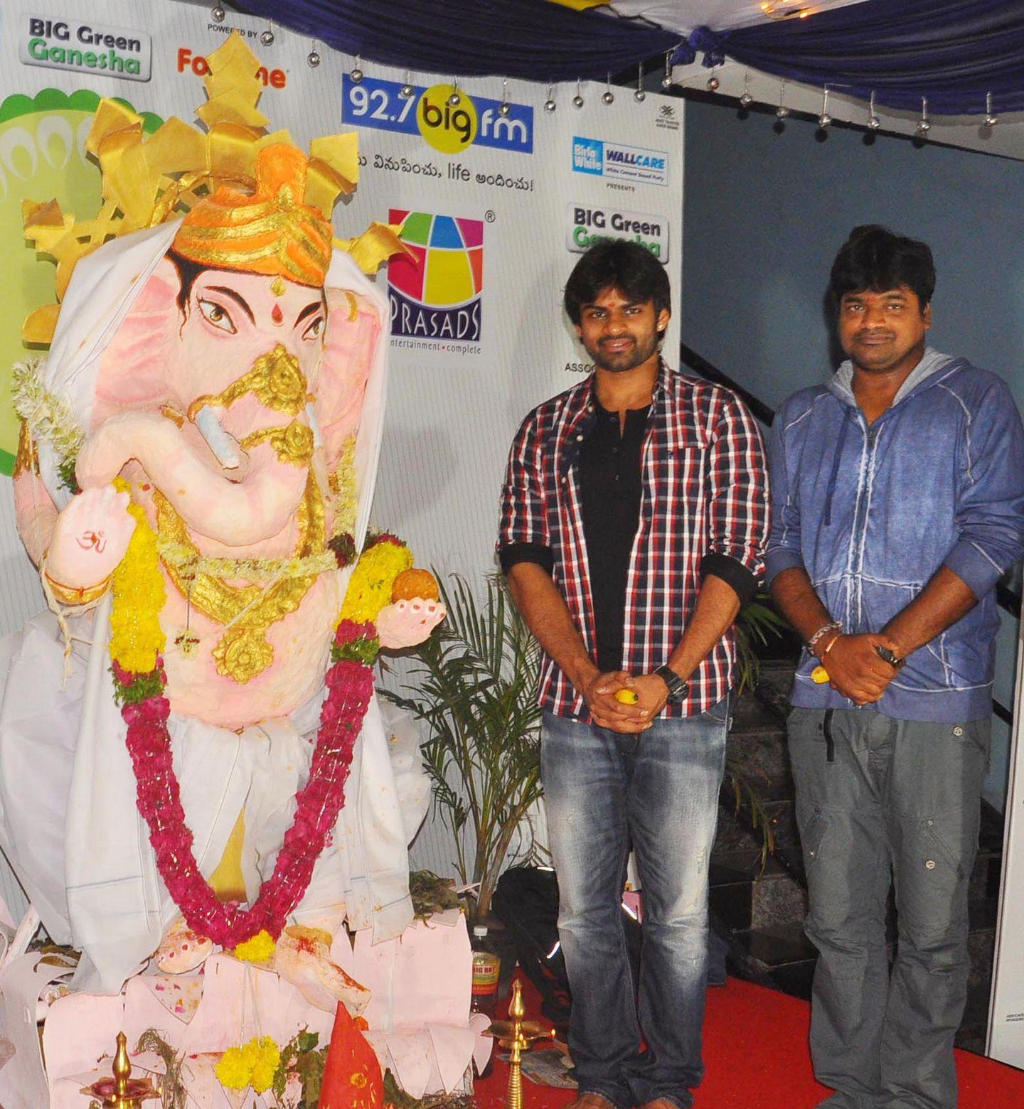 Sai Dharam Tej Performs Aarthi to 92.7 BIG FM Photos