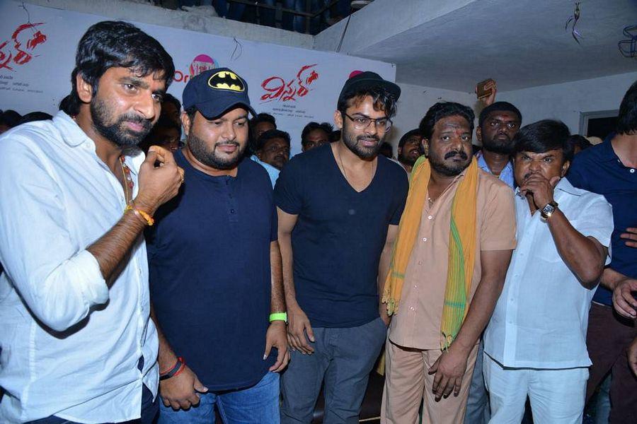 Sai Dharam Tej Stills at Orugallu Ustav Festival Poster Launch