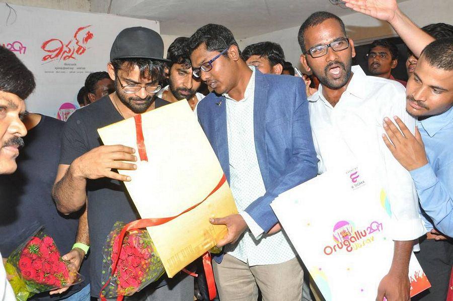 Sai Dharam Tej Stills at Orugallu Ustav Festival Poster Launch