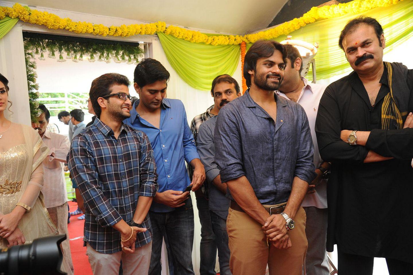 Sai Dharam Tej Tikka Movie Opening Photos