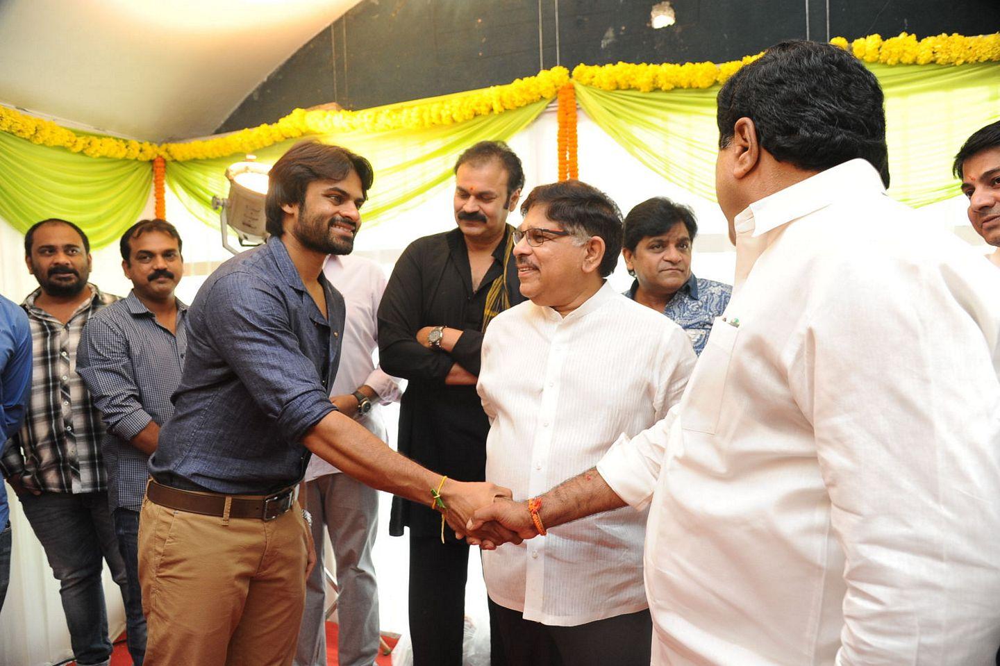 Sai Dharam Tej Tikka Movie Opening Photos