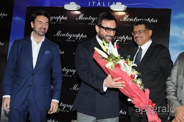 Saif Ali Khan Launches Italy s Montegrappa