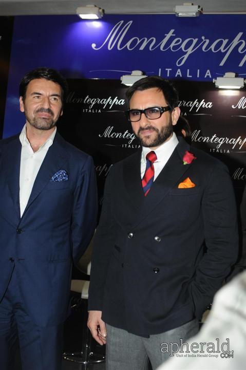 Saif Ali Khan Launches Italy s Montegrappa