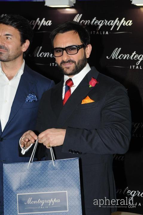 Saif Ali Khan Launches Italy s Montegrappa