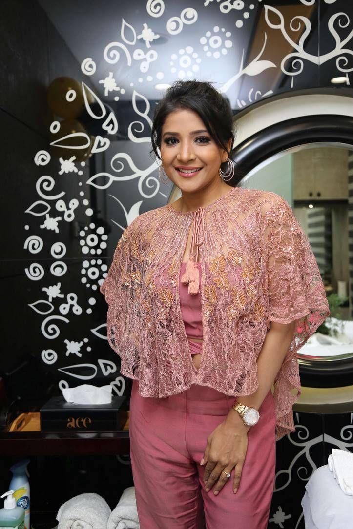 Sakshi Agarwal Stills At Ace Studioz Salon & Spa Launch