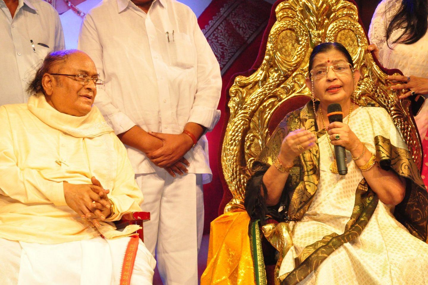 Sangama Foundation Swara Samraagni Given to P Suseela Photos