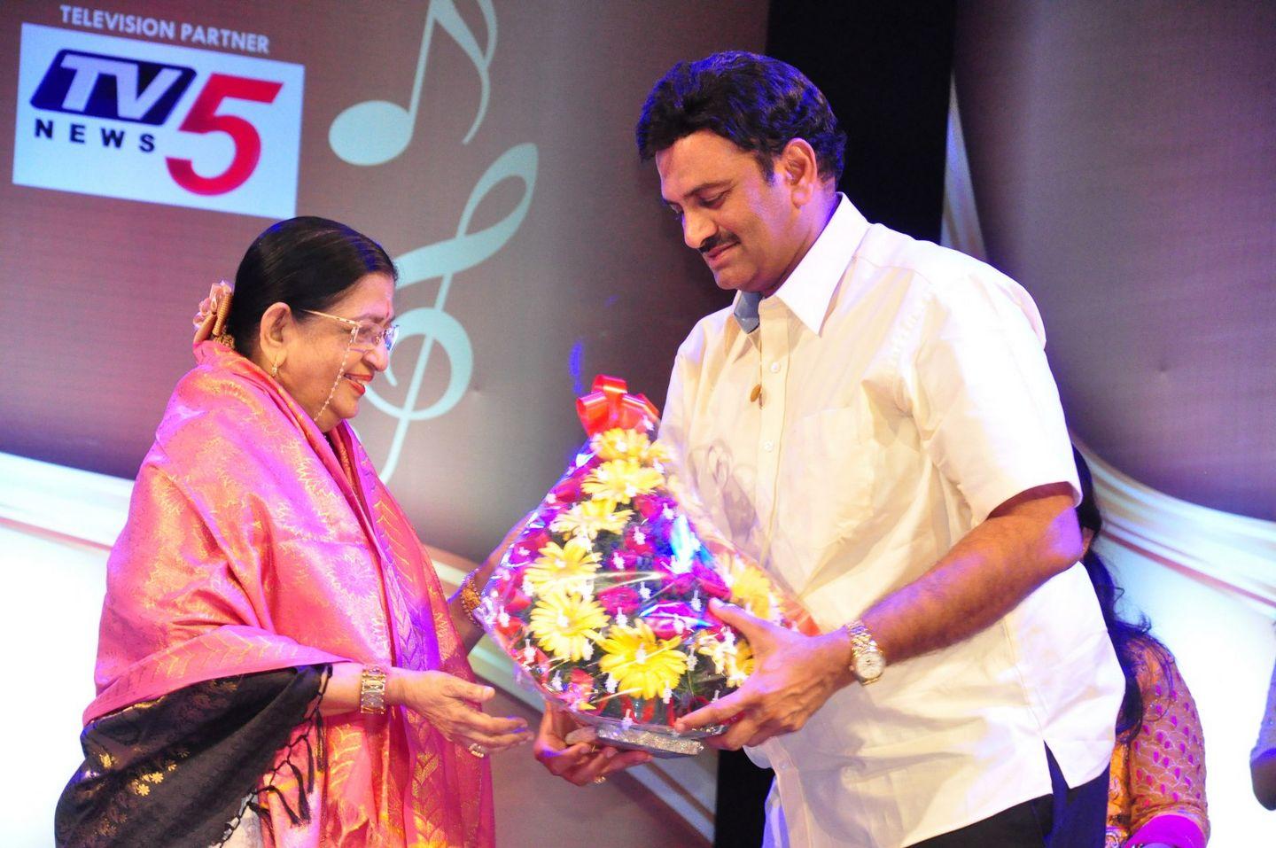 Sangama Foundation Swara Samraagni Given to P Suseela Photos