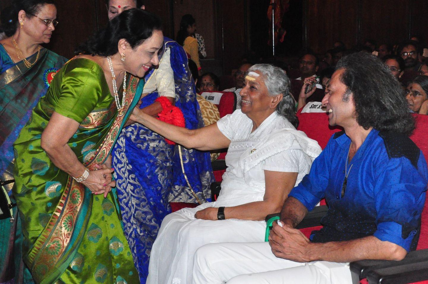 Sangama Foundation Swara Samraagni Given to P Suseela Photos