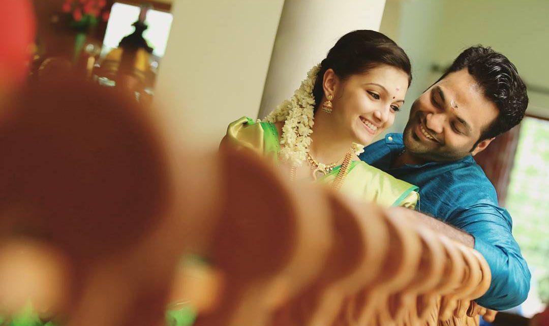 Saranya Mohan Engagement Photos