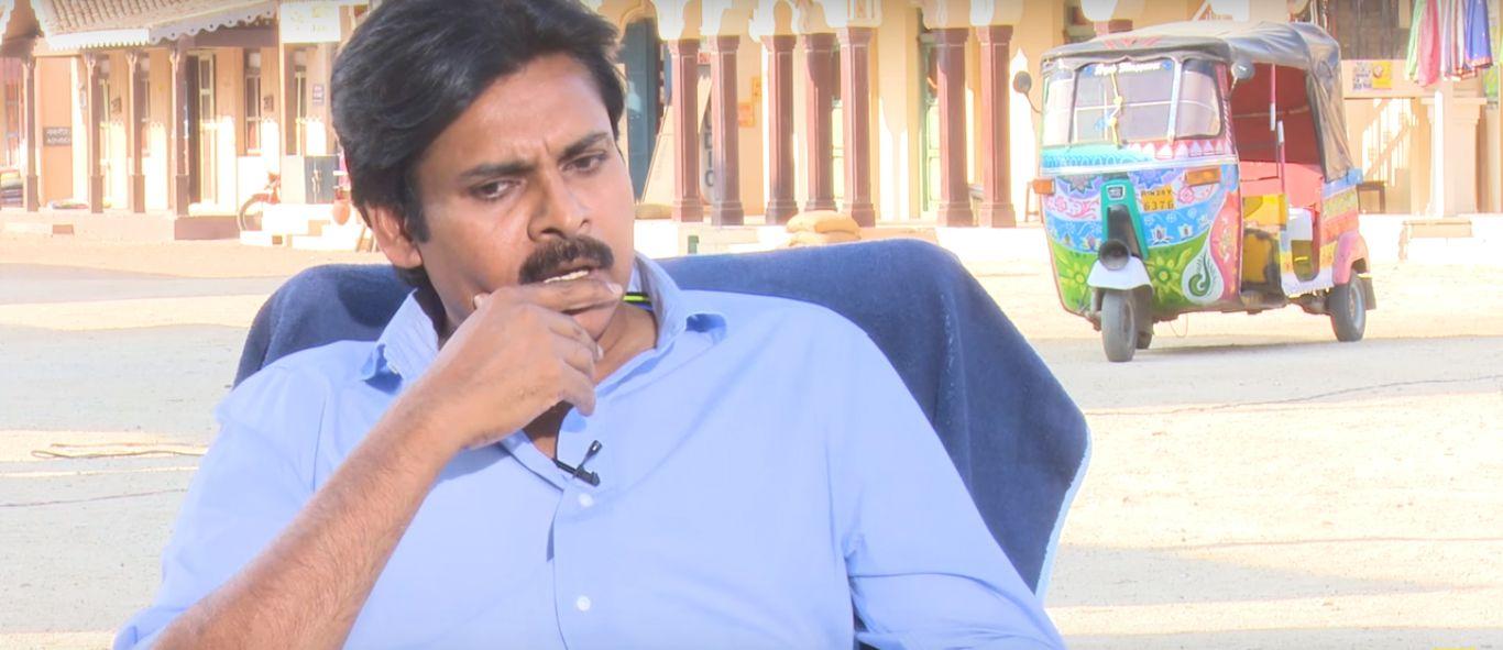 Sardar Pawan Kalyan Interview Photos