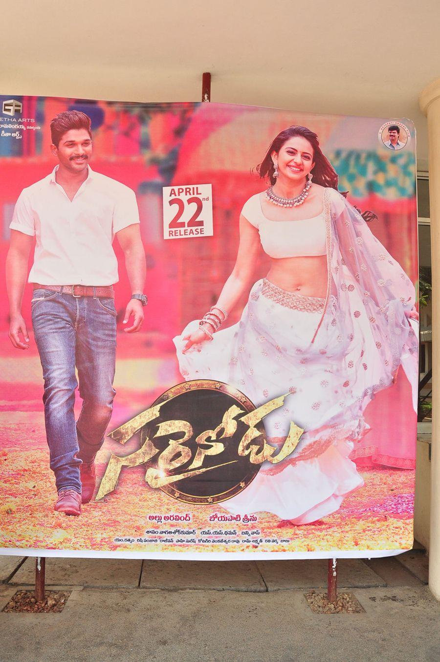 Sarrainodu Movie Press Meet Photos