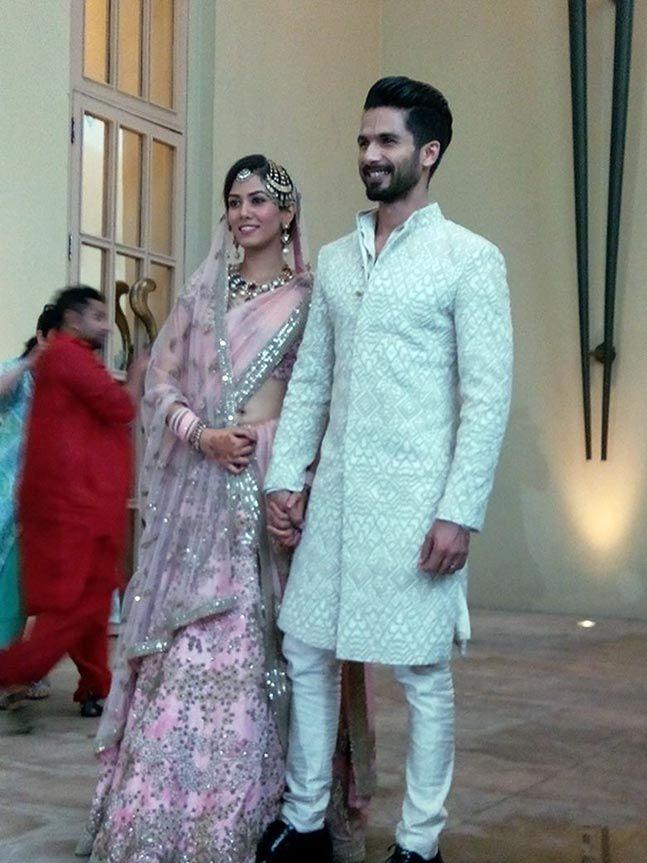 Shahid and Mira wedding Images
