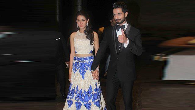 Shahid Kapoor and Mira Rajput Reception In Mumbai Photos