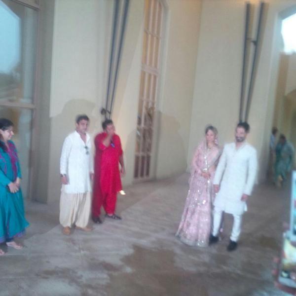 Shahid Kapoor & Mira Rajput Wedding Ceremony Photos