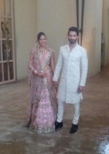 Shahid Kapoor & Mira Rajput Wedding Ceremony Photos