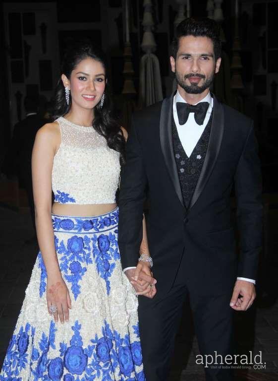 Shahid Kapoors Reception Photos