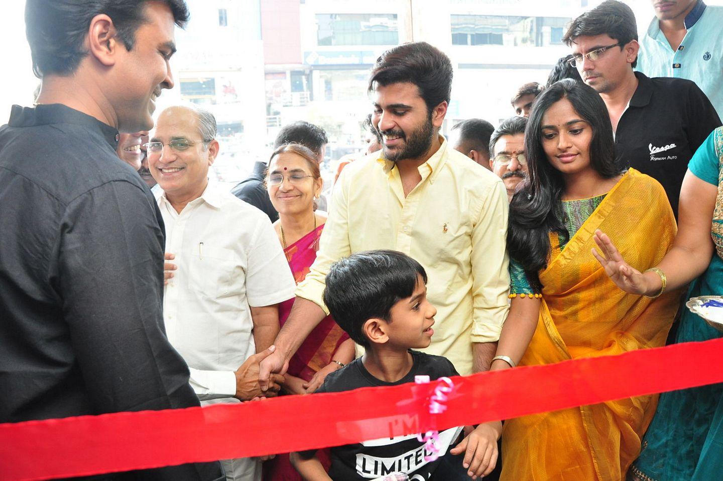 Sharwanand Launches Ashwam Vespa at Banjara Hills