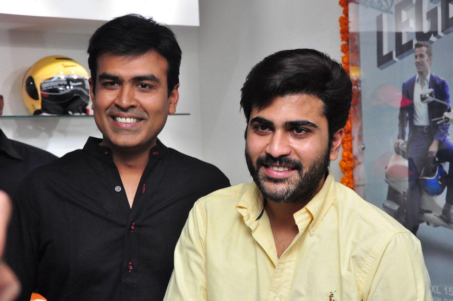 Sharwanand Launches Ashwam Vespa at Banjara Hills